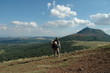 randonneur en auvergne