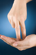 hands make symbol