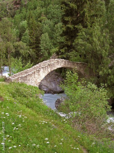 0388-pont de la raja, oisans, alpes 0388-pont de la raja, oisans, alpes