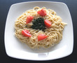 spaghetti au pistou spaghetti au pistou