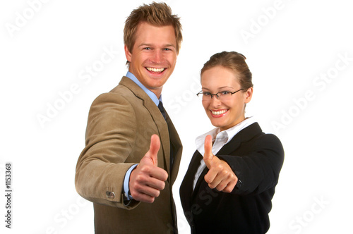 united business team.
