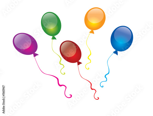 Illustration: balloons balloons