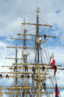 sailors in the mast