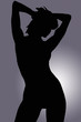 dancing silhouette