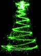 christmas tree sparkler
