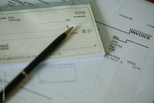 Photo: paying bills paying bills