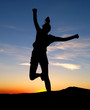 girl jumping