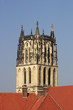 cathedral tower.