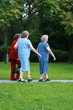 women walking together women walking together