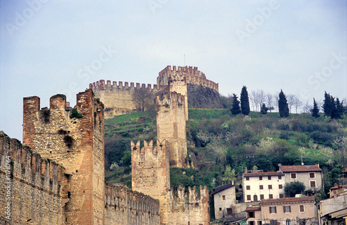 the ancient italian walled city, soave the ancient italian walled city, soave
