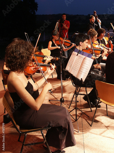 evening concert of string band