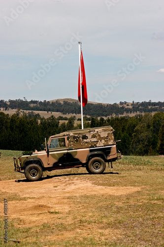 Photo: rover by red flag rover by red flag