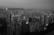 hong kong black and white sightseeing