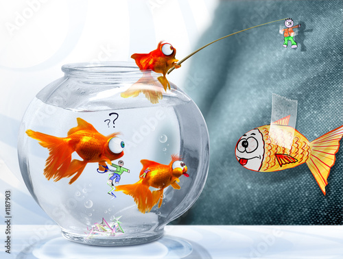 homme d'avril et poissons aussi