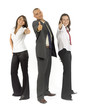 business staff shows ok
