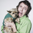 homme et chien