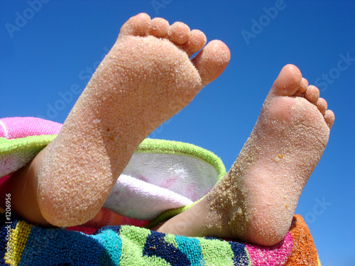 pieds d'enfant pieds d'enfant