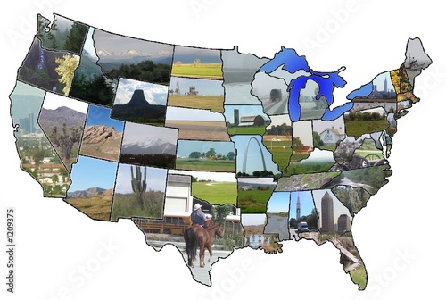 Illustration: usa picture map usa picture map