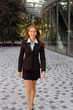 business woman - full body - confident - success