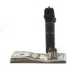 upright gun and money