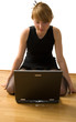 Photo: blondinen und computer blondinen und computer