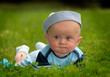 baby boy with hat