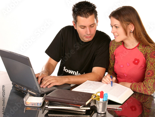 studying together