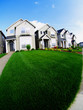 Photo: houses and lawn 2 houses and lawn 2