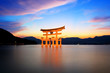 torii gate at sunset torii gate at sunset