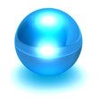 blue sphere