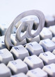 arobases en acier et clavier arobases en acier et clavier