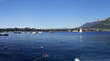 voiliers sur le lac d'annecy