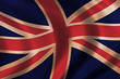 vintage flag of great britain