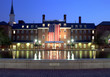 city hall at night, washington, dc / alexandria va