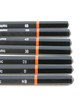 artist's black pencils