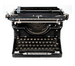 antique typewriter