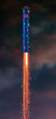 skyrocket in flight