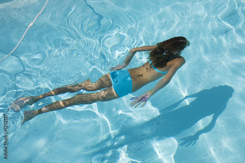 swimming