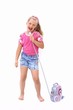 singing young girl