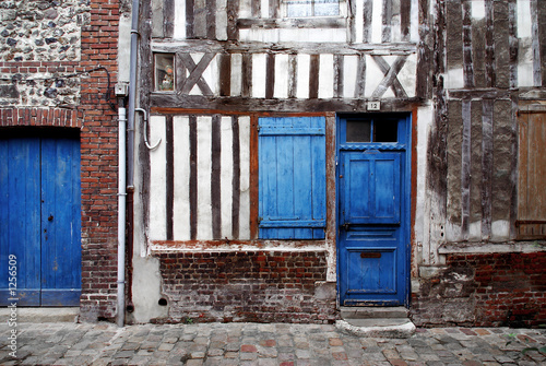 maison normande à colombages