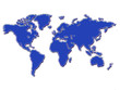blue map