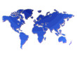 blue map