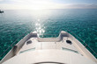 catamaran on the lagoon