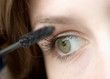 applying mascara applying mascara