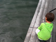 boy fishing