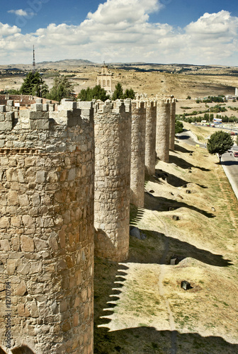 fortifications of avila. fortifications of avila.