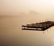 Photo: steg im sonnenaufgang steg im sonnenaufgang