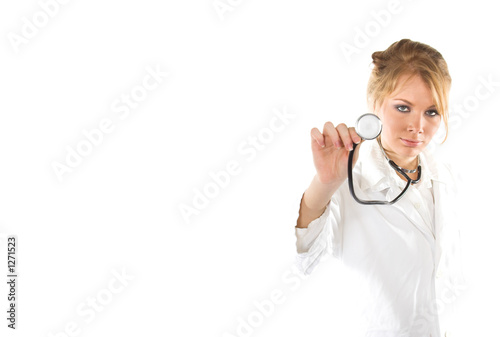 Foto: young beautiful female doctor young beautiful female doctor