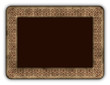 arabic grunge wooden frame (with paths)