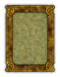 art nouveau vintage grunge frame (with paths)